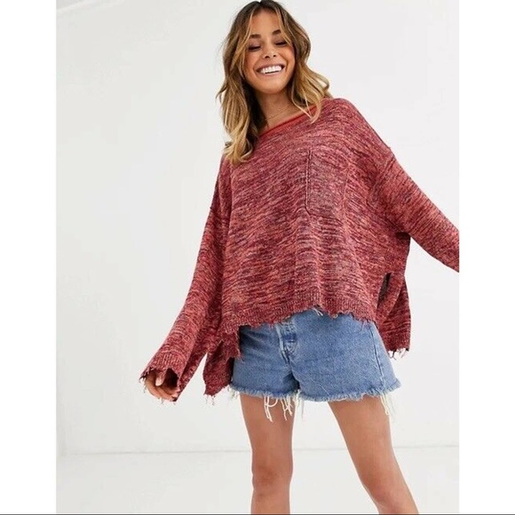 Sale Free People Prism Sweater 